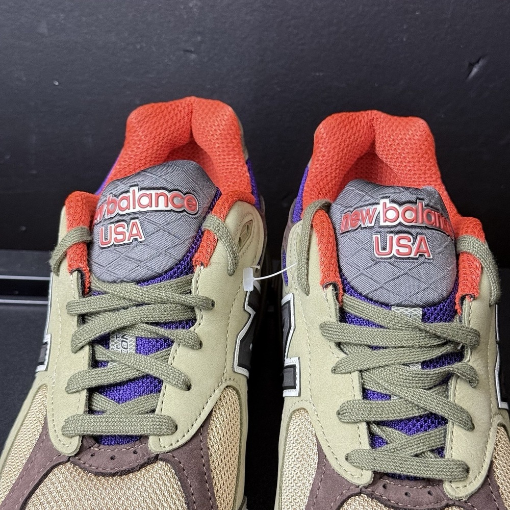 New Balance 990v3 Men's Made In USA Teddy Santis Tan Orange 2023 Size 7.5 Shoes - Picture 6 of 16